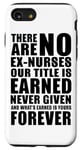 iPhone SE (2020) / 7 / 8 There Are No Ex Nurses Our Title Is Earned - Funny Nursing Case