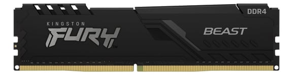 Kingston FURY Beast Black 32GB 3733MHz DDR4 CL19 DIMM (Kit of 2) 1Gx8