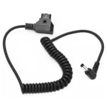D‑TAP Plug To DC5.5x2.5mm Spring Cable DC Plug Monitor Power Cable 50‑100cm/ OCH