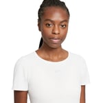 Nike Dri-FIT Women's ADV Aura Slim-Fit White T-Shirt Medium New With Tags