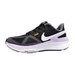 Nike Femme Air Zoom Structure 25 Chaussure de Course, Black/White/Daybreak/Lilac Blo, 38.5 EU