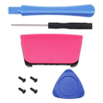 1 Set Touchpad Shell with Tool Sustom Pink Cover for PS5 Controllers BDM-010
