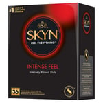 SKYN Transparent Pack Of 36 Ultra Thin Intense Feel Extra Lubricated Condoms