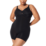 Spanx SPANXsculpt™ Seamless Power High-Waisted Shorty Svart