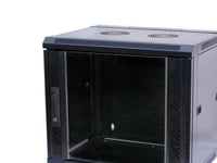 Value 19" Wall Mount Rack 15U, 775X570x600 Mm (Hxwxd), Svart