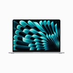 Apple MacBook Air 15" M2 8 Gt, 256 Gt 2023 -kannettava, hopea (MQKR3)
