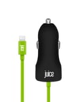 Juice 20 Watt Apple Lightning Car Charger | iPhone 14, Plus, Pro and Pro Max | iPhone 13 Models | iPhone 12 Models | iPhone 11 Models | iPhone X, XS, XR, 8, SE | iPad | AirPods, Pro