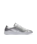 Converse Pro Womens Silver Trainers Leather (archived) - Size UK 3.5