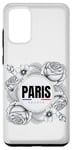Coque pour Galaxy S20+ Cool Floral Paris Illustration Nouveauté Graphiques Designs