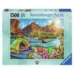 Ravensburger Pussel: Canyon Camping 1500 Bitar