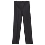 Florentina Leather Trousers - Black