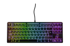 CHERRY XTRFY K4V2 - tangentbord - mekanisk, gaming, RGB - 80% TKL - QWERTY - amerikansk - svart Inmatningsenhet