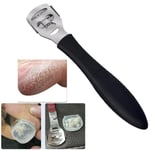 Foot Callus Remover Hard Dead Skin Shaver Knife Rasp Pedicu Black