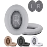 Öronkuddar för Bose QuietComfort - QC35/QC25/QC15/AE2 Hörlurar Grå