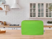 Cozycoverup® Dust Cover for Toaster in Apple Green (2 Slice Toaster 19cm(h) x 20cm(d) x 30cm(l))
