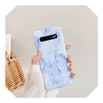 Vintage Marble Phone case for Galaxy S10 S10 Plus S10E S7 S7 edge S8 S9 Plus Granite painted TPU Protective Back Cover Fundas-T2-For Galaxy S10E