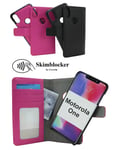 Skimblocker Magnet Fodral Motorola One (Svart)
