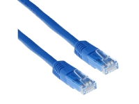 ACT Blue 1.5 meter LSZH U/UTP CAT6A patch cable with RJ45 connectors