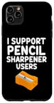Coque pour iPhone 11 Pro Max I Support Taille-crayon Manuel Rotatif Utilisateurs Graphite