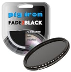 Variable Neutral Density Filter by Pig Iron 67mm = FADE2BLACK ND2-ND400 (UK) NEW