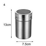 Chocolate Shaker Stainless Steel Salt Sifter 7.5cm*13cm