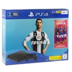 Console PS4 Slim 500 Go Noire - FIFA 19 - Sony - Pack avec manette - Licence Fifa