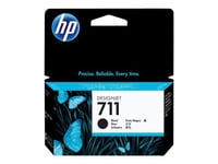 HP 711 - 38 ml - noir - originale - cartouche d'encre - pour DesignJet T120 ePrinter, T520 ePrinter