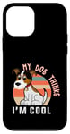 chien drôle pour les fans d'animaux et les amoureux des chie Coque pour iPhone 12 mini
