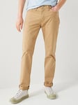 Levi's 511 Slim Fit Trousers - Beige, Beige, Size 30, Inside Leg Long, Men