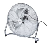 NEW! 20" Chrome High Velocity Industrial 3 Speed Free Standing Large Gym Fan