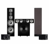 Dynavoice Challenger M-105 EX v.4 Facet 5.1 högtalarpaket, svart