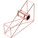 4.76*3.15*1.34 Inches Rose Gold Tape Holder Iron Tape Base Tape Cutter  Office