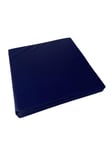 Foam Cushion Back Support Pain Relief High Boost Orthopedic Seat Pad Cushion Pad Wash Clean Ask Customized Size Bench Car Seat Waterproof Cover Furniture (45cm x 50cm x 10 cm, Navy Blue)