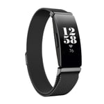 Milanese Loop Armband Fitbit Inspire/Inspire HR/Inspire 2 Svart