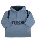 Nike Childrens Unisex Boys Hoodie Toddlers Oregon USA Baby Sweatshirt Blue Jumper 464194 420 cotton - Size 6-9M