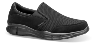 Skechers Herre Slip-in  - Str. 41½ - Tekstil/gummi/