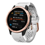 Garmin Fenix​​6S Urrem i silikone, 20 mm - Hvid