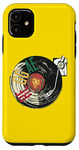 iPhone 11 Reggae Vinyl Record Player Dj Deck Rasta Jamaican Edition Case