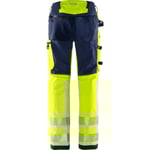 HiVis Gröna stretchbyxor klass