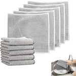 Flerfunktions tråd disktrasor, repfria metalltrådsdisktrasor för vått och torrt, återanvändbara diskborstar för rengöring av diskar och kastruller xh  (FMY) 5pcs Single Layer