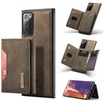 samsung Samsung Galaxy Note 20 Ultra Magnetic Wallet Coffee