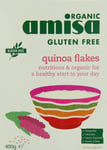 Amisa Organic Gluten Free Quinoa Flakes 400g-3 Pack