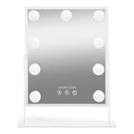 Gillian Jones Makeup Artist Mirror med 9 kraftiga LED-lampor- Vit - 1 st