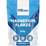 MAGNESIUM FLAKES 500g BAG Foot Body Bath Soak Pure Dead Sea Salt Chloride Salts