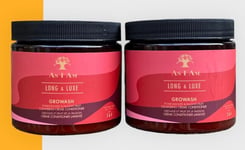 2 x As i Am Long & Luxe Gro Wash Conditioner 454g
