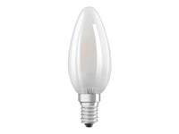 Osram St - Led-Glödlampa Med Filament - Form: B25 - E14 - 2.5 W (Motsvarande 25 W) - Klass F - Svalt Vitt Ljus - 4000 K