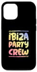 Coque pour iPhone 15 Ibiza Party Crew | Coloré