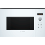 Refurbished Bosch BFL523MW0B Serie 4 800W 20L Built In Microwave Oven White