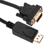 BeMatik - Cable DisplayPort male vers VGA male 2 m