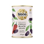 Biona Sorte Bønner Med Chili Øko - 410 g